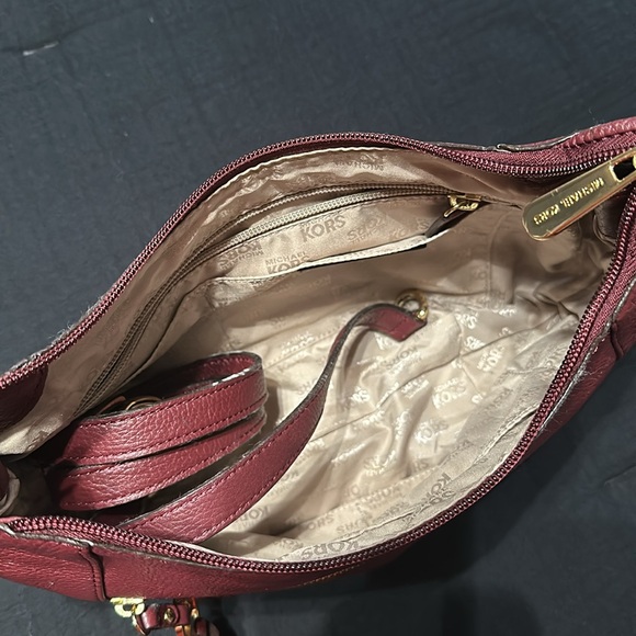 Michael Kors leather hobo